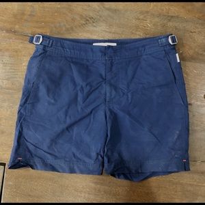 Orlebar Brown, Classic Bulldog, 30 Navy Mid-Length